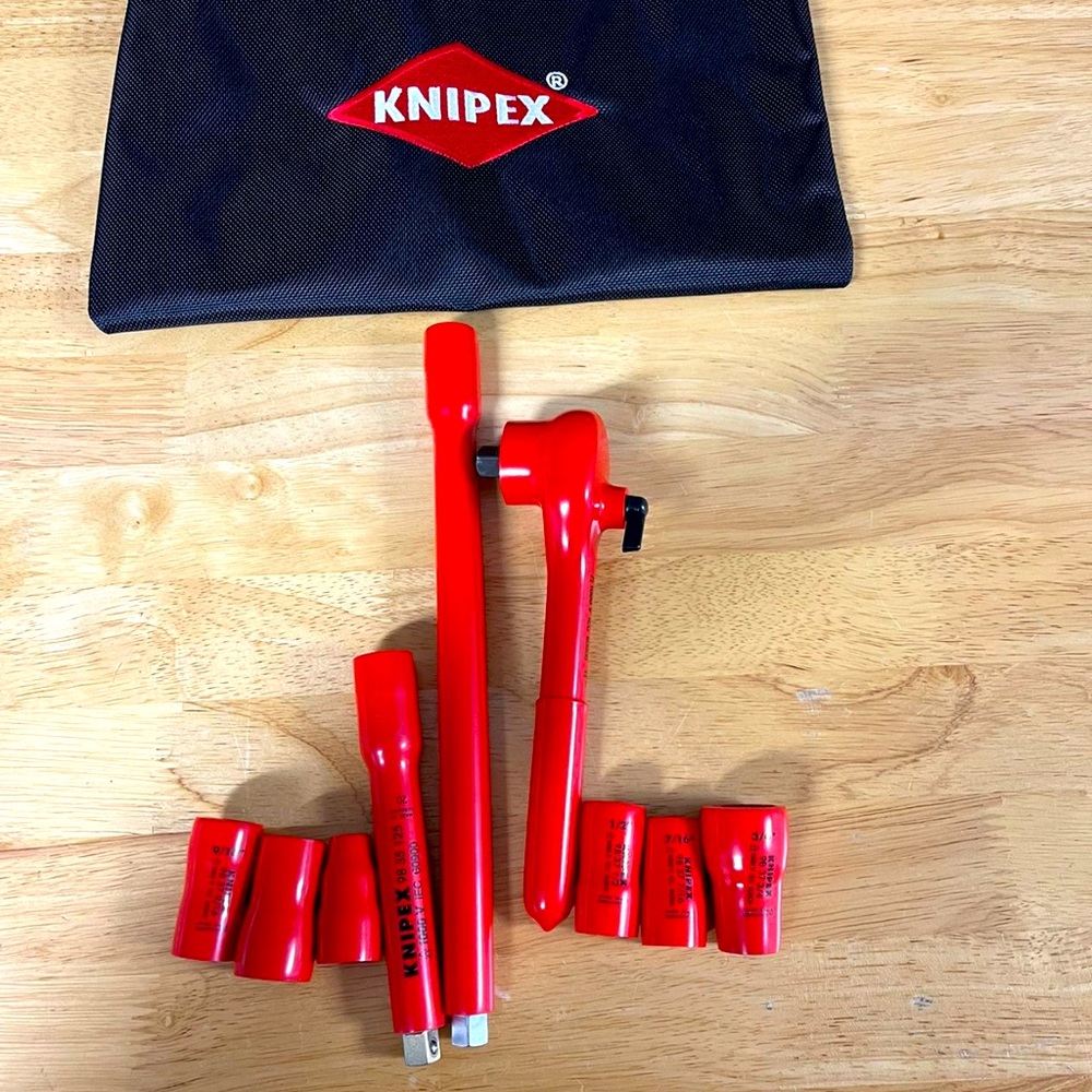 COPY - Knipex Insulated socket set
